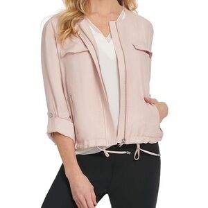 DKNY Blush Soft Zip Jacket
